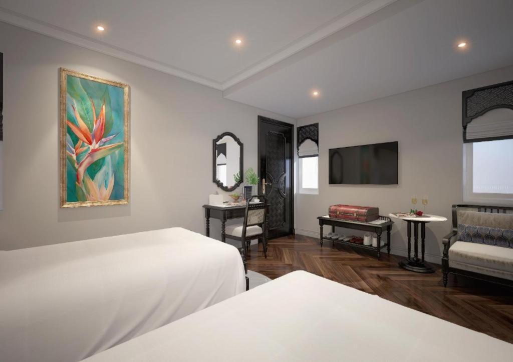 Hanoi Graceful Hotel And Travel ภายนอก รูปภาพ